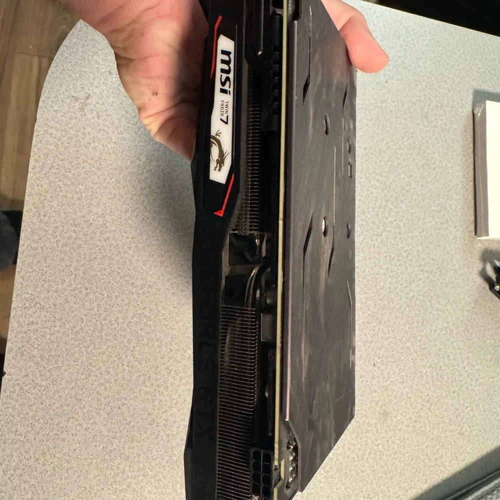 MSI Dual-Fan Black Graphics Card 2060